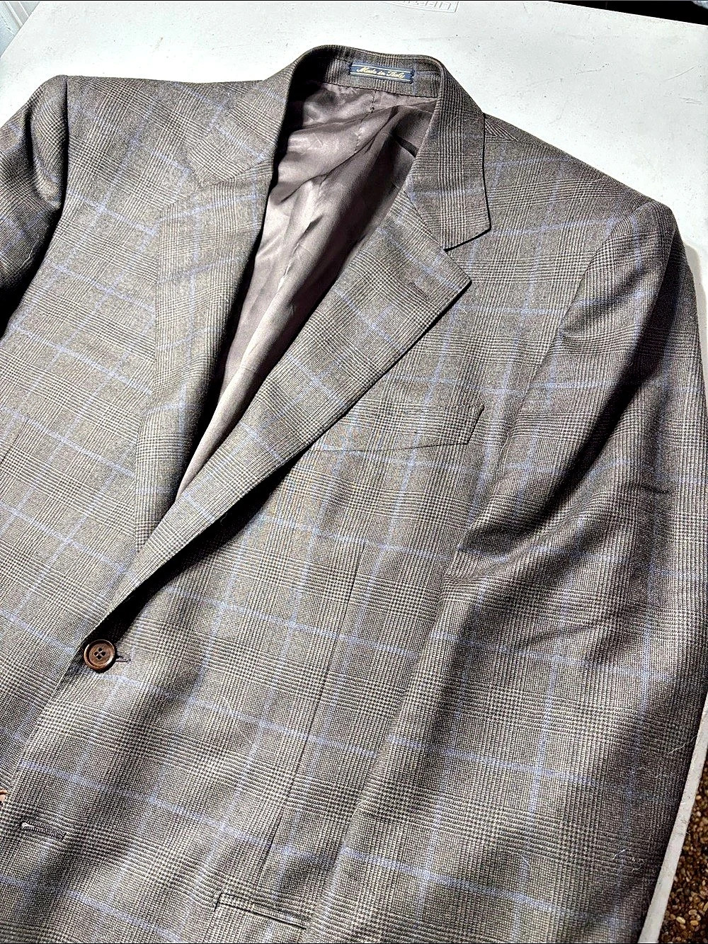 Boyd’s Made in Italy Plaid Wool Sport Coat